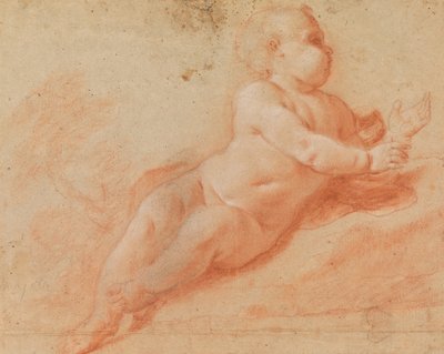 Study of a Nude Child by Francesco Saverio Mergolo